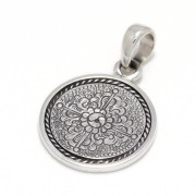 Suman Dhakhwa（スーマンダックワ） 10K YG Lotus Carved Dog Tag（10K