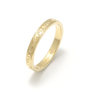 18K Eternal Carving Ring