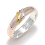 Suman Dhakhwa（スーマンダックワ） Mokume Rivet Ring（モクメ
