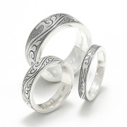 Suman Dhakhwa（スーマンダックワ） Leaf Carving Round Ring（リーフ