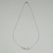 ワイヤーネックレス - サウンド - シルバー