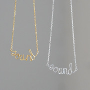 ワイヤーネックレス - サウンド