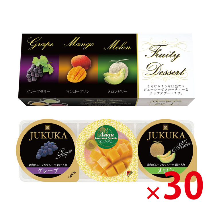 【送料無料（北海道・沖縄・離島除く）・代引き不可】金澤兼六製菓フルーティーデザート3個入_30個セット <dh-20500>