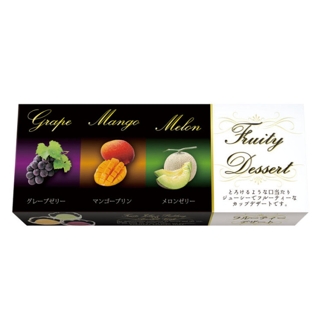金澤兼六製菓フルーティーデザート3個入