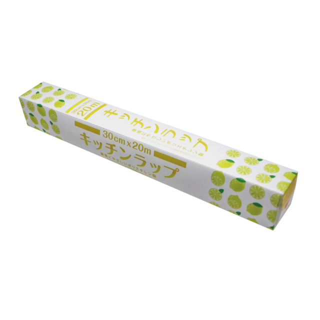 【送料無料（北海道・沖縄・離島除く）・代引き不可】ピタッと密着！キッチンラップ３０ｃｍ×２０ｍ_60個セット_1個あたり100円（税抜） <sp-31132>