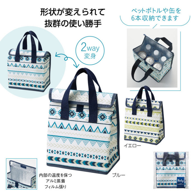 【送料無料（北海道・沖縄・離島除く）・代引き不可】ネイティ　保冷温２ＷＡＹバッグ_120個セット_1個あたり198円（税抜） <sp-35878>