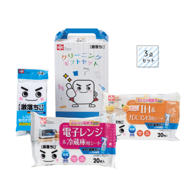 【送料無料（北海道・沖縄・離島除く）・代引き不可】激落ちくん　キッチン周り３点セット 30個セット 1個あたり488円（税抜） <sp-36048>