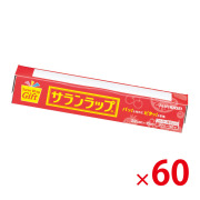 【送料無料（北海道・沖縄除く）】旭化成サランラップミニ22cm幅15m巻粗品用_60個セット <dh-11320>