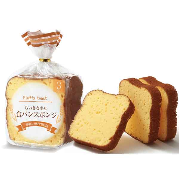 本物みたいな食パンスポンジ３枚入・粗品屋本舗
