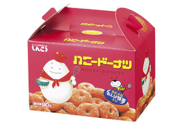 粗品・景品・ノベルティの粗品屋本舗　ハニードーナツ９０ｇ　食品