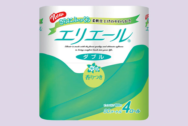 粗品・景品・ノベルティ・記念品の粗品屋本舗　エリエール トイレットティシュ・ダブル４ロール