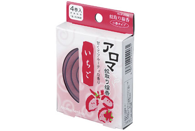 粗品・景品・ノベルティ・記念品の粗品屋本舗　アロマ蚊取り線香４巻
