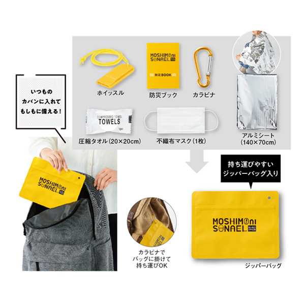 もしもにそなえる必携7点防災セット【防災グッズ セット 防災セット