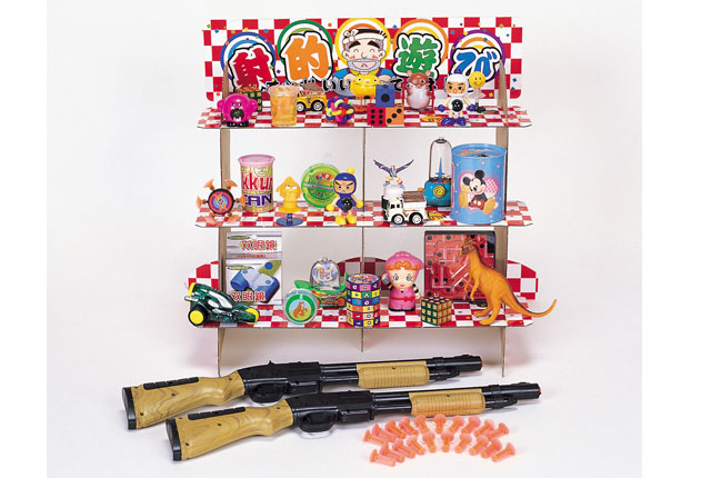 粗品・景品・ノベルティの粗品屋本舗　おもちゃ射的遊びセット・小サイズ
