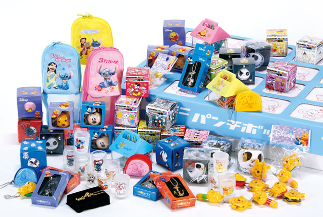 粗品・景品・ノベルティ・記念品の粗品屋本舗　ミニパンチBOX・キャラクターセット７２人用