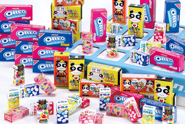 粗品・景品・ノベルティ・記念品の粗品屋本舗　ミニパンチBOX・お菓子セット７２人用
