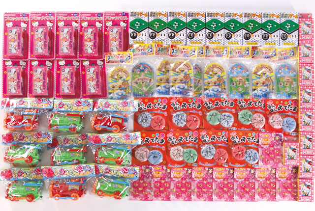 ジャンボラッキーパンチBOX専用景品（おもちゃ）72人用 - 景品