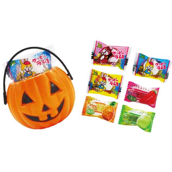 ハロウィンのプチギフトならハロウィンお菓子バケツ