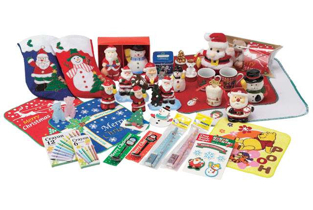 粗品・景品・ノベルティ・記念品の粗品屋本舗　クリスマス福袋Ｂ・景品