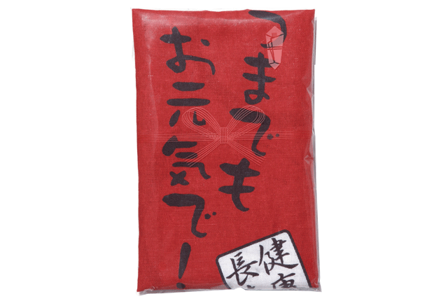 粗品・景品・プチギフト・ノベルティ・記念品の粗品屋本舗　健康長寿手ぬぐい
