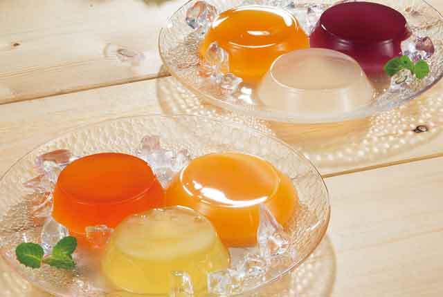 粗品・景品・ノベルティ・記念品の粗品屋本舗　アソートフルーツゼリー６個入