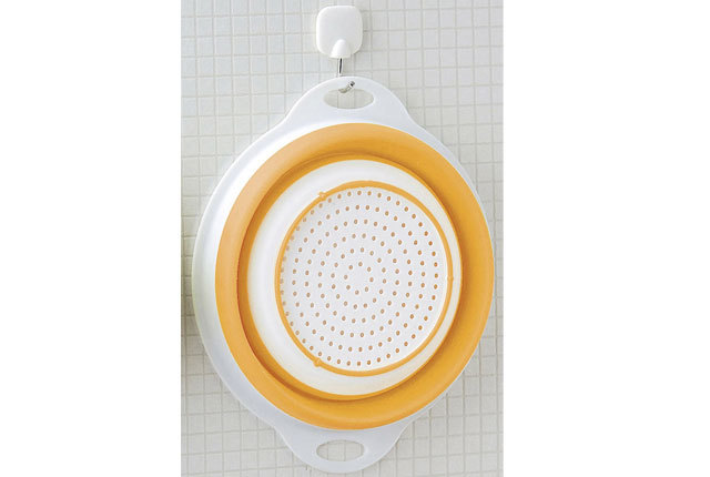 粗品・景品・ノベルティ・記念品の粗品屋本舗　たためる水切りボウル・壁掛け時