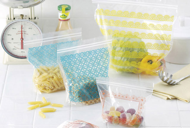 粗品・景品・ノベルティ・記念品の粗品屋本舗　マチ付ジッパーバッグ９枚セット