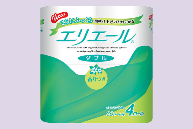 粗品・景品・ノベルティ・記念品の粗品屋本舗　エリエール トイレットティシュ・ダブル４ロール