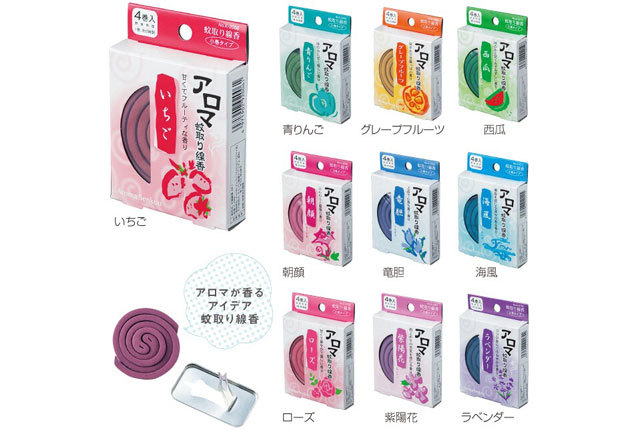 粗品・景品・ノベルティ・記念品の粗品屋本舗　アロマ蚊取り線香４巻