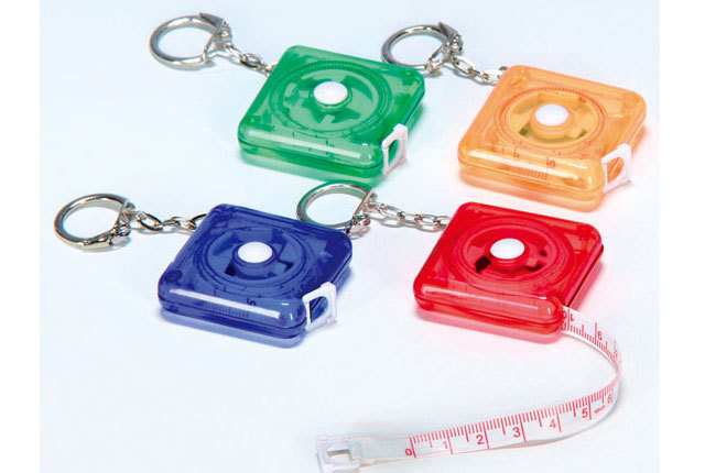 粗品・景品・ノベルティの粗品屋本舗　カラフルキーメジャー１ｍ　生活雑貨