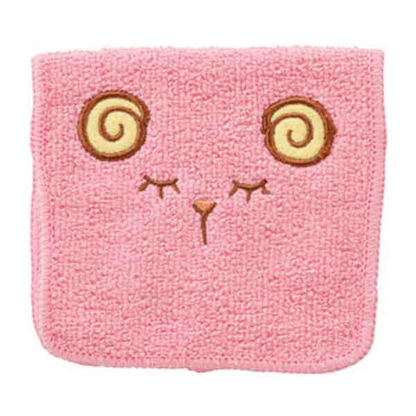 アニマルデザインのポケットハンカチタオル