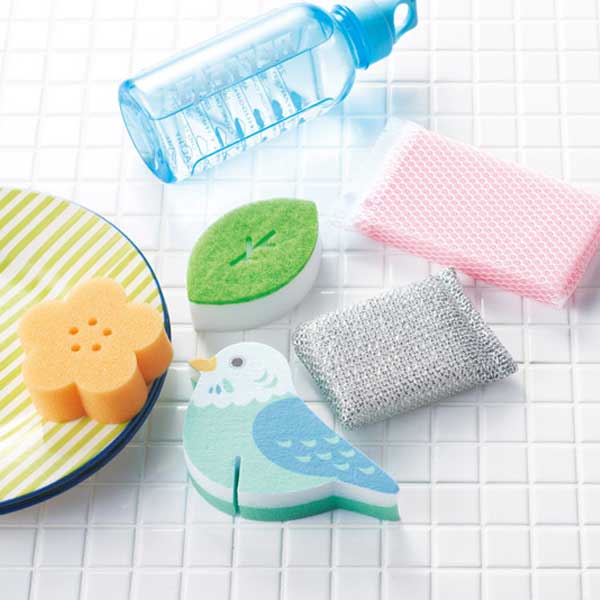 キッチンスポンジ5種セット【景品 粗品 ギフト プチギフト 退職 記念