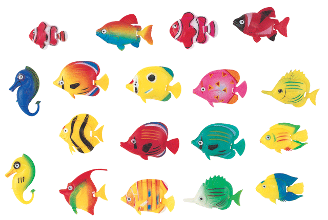 粗品・景品・ノベルティ・記念品の粗品屋本舗　おもちゃの熱帯魚すくいどり大会用景品