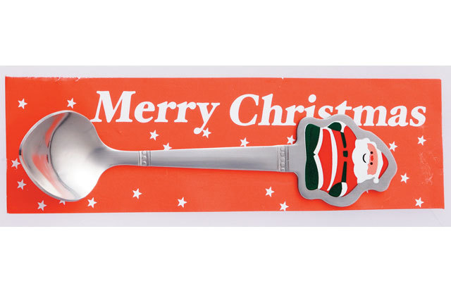 粗品・景品・ノベルティ・記念品の粗品屋本舗　クリスマススプーン　クリスマス