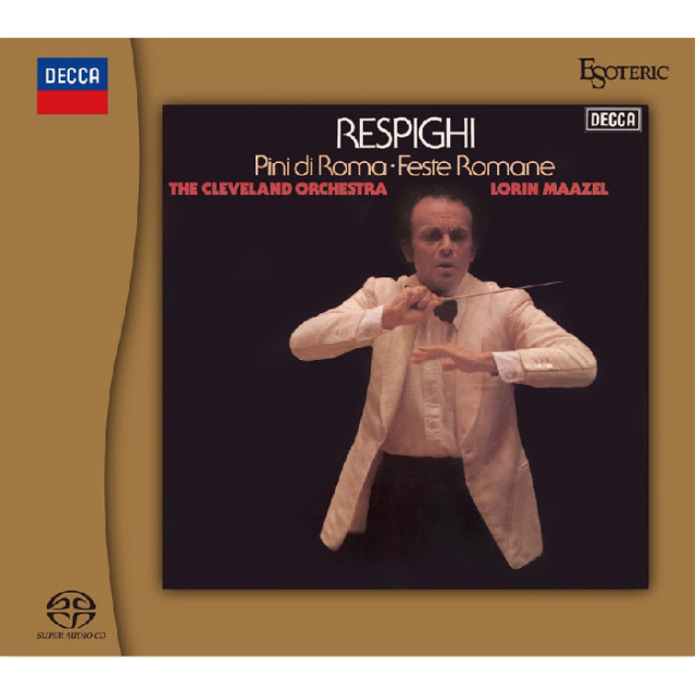 ESOTERIC SACD RESPIGHI Feste Romane Pini di Roma etc MAAZEL