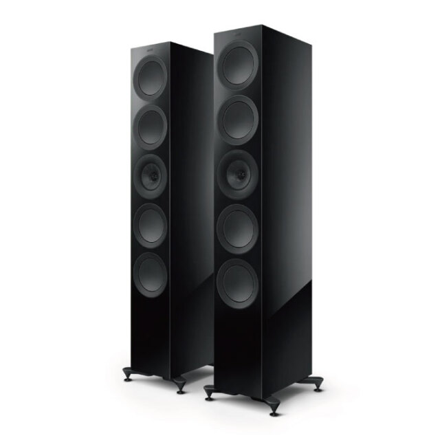 KEF R3 スピーカーペア　Black Gloss Amazon.com: KEF R3 Meta (Black Gloss, Pair) : Electronics