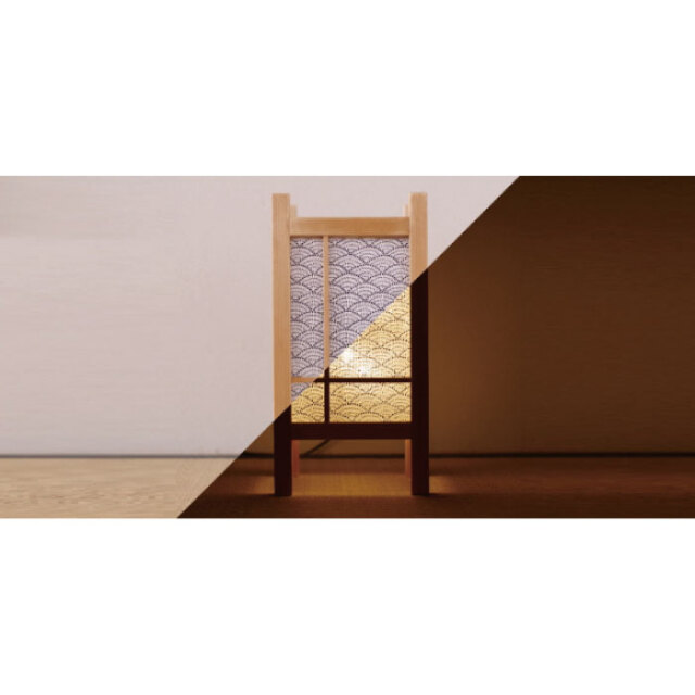 Analog　Squared　Paper　ブルートゥース・ワイヤレススピーカー　明和音 Japanese style Wireless SPEAKER "AKANE"