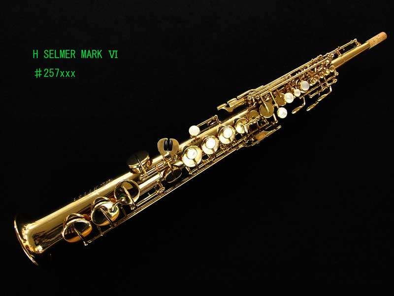 H・SELMER MARK6 Soprano極上品