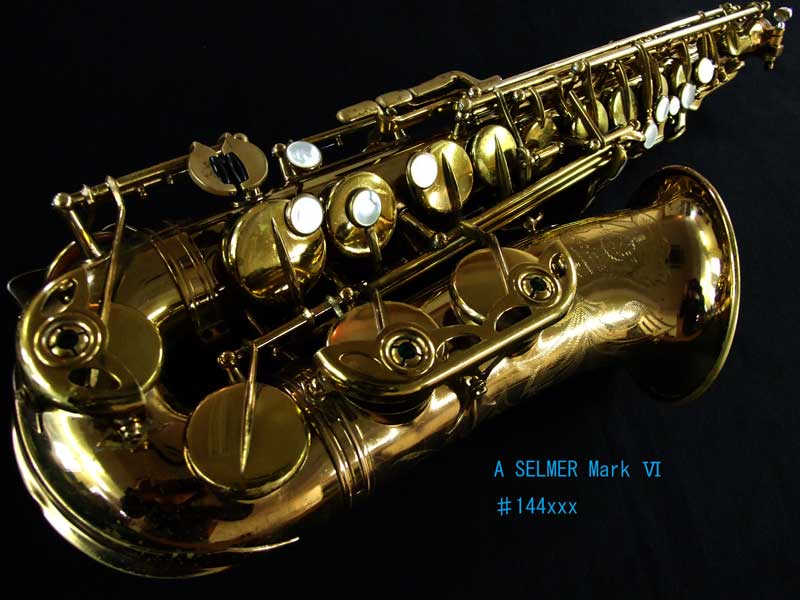 A SELMER A SELMER Mark6 アルト14万4千番台　オリジナルラッカー95%　