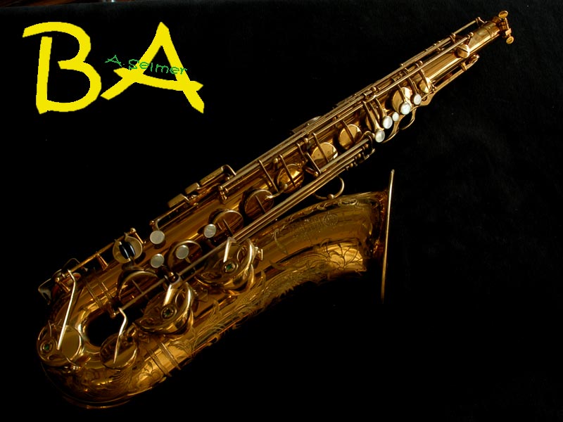 A.SELMER Balanced Action テナーサックス　オリジナルLQ９８％