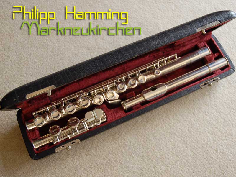 PHILIPP HAMMIG 総銀フルート　極上