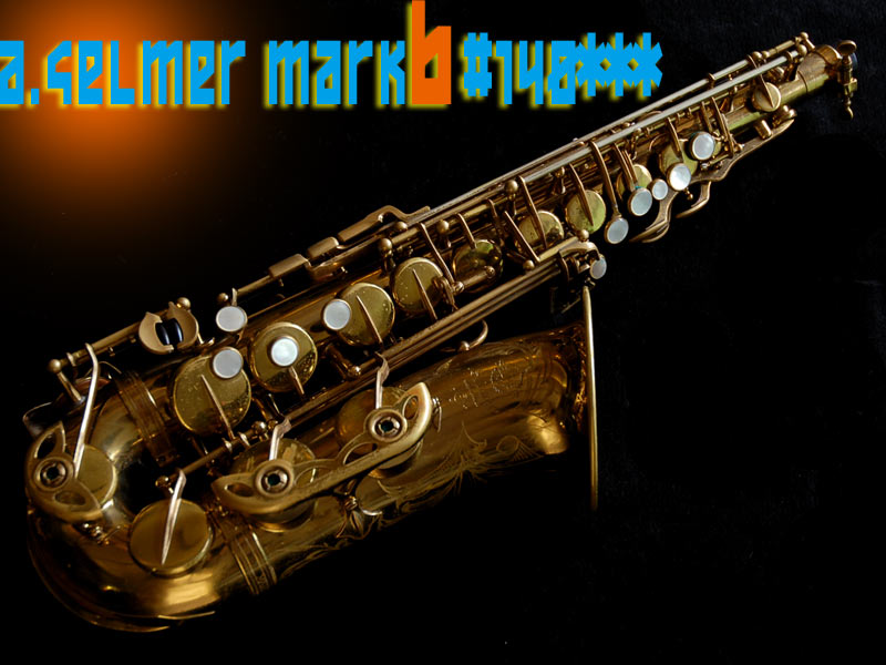 A.SELMER MARK Vi アルト 140千番　オリジナルラッカー９２％