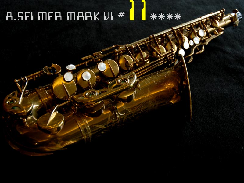 A.SELMER MARK VI　アルト　 オリジナルLQ９７％
