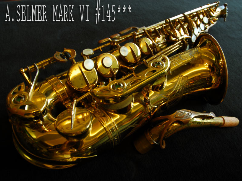 A.SELMER MARK VI アルト　1450**番　オリジナルLQ