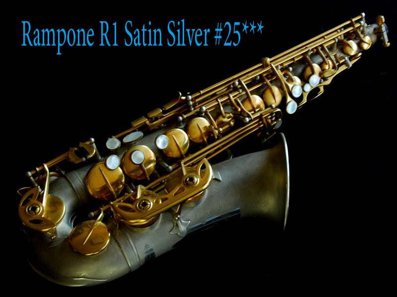 RAMPONE R1　JAZZ　Satin Silver アルトサックス