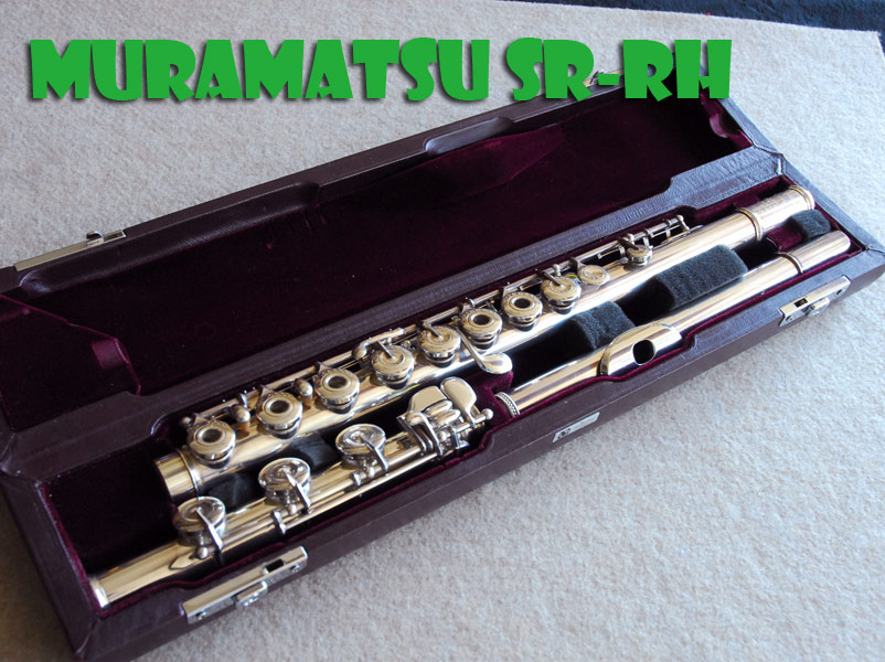 MURAMATSU SR-RH　総銀ハンドメイド　H足部管　フルート　美品