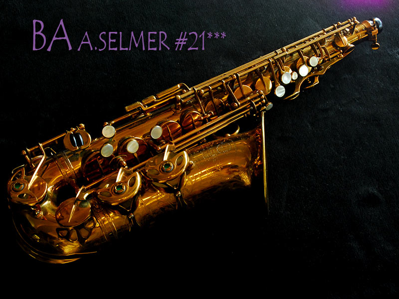 A.SELMER BA 21千番Vintage Alto アルトサックス