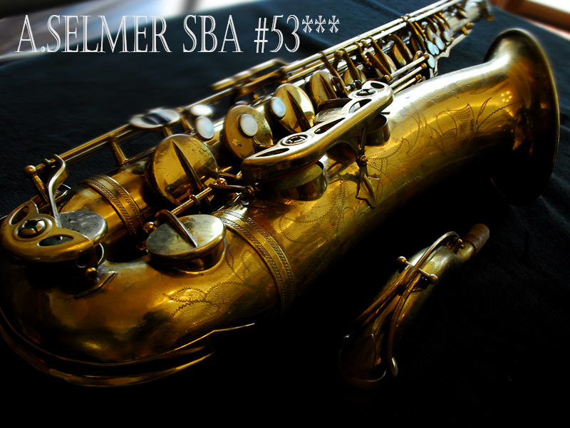 A.SELMER SBA 53千番台　テナーサックス