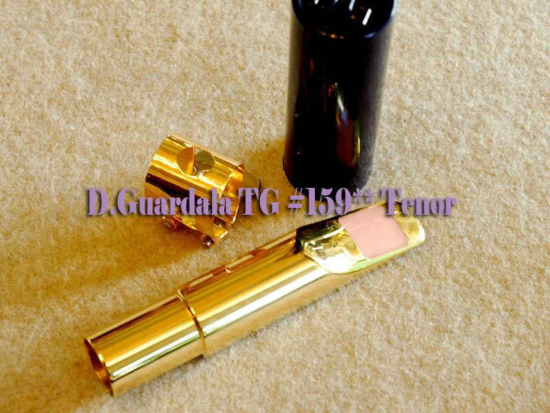 D.GUARDALA 　初期ハンドメイド　Traditional　GP　テナーマウスピース　新同品