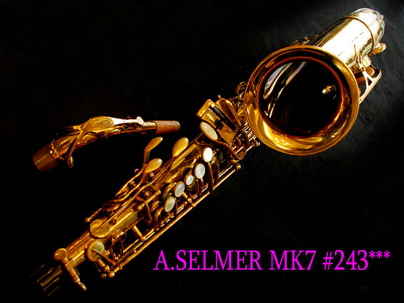 A.SELMER MARK VII　初期24万番台　オリジナルラッカー９０％
